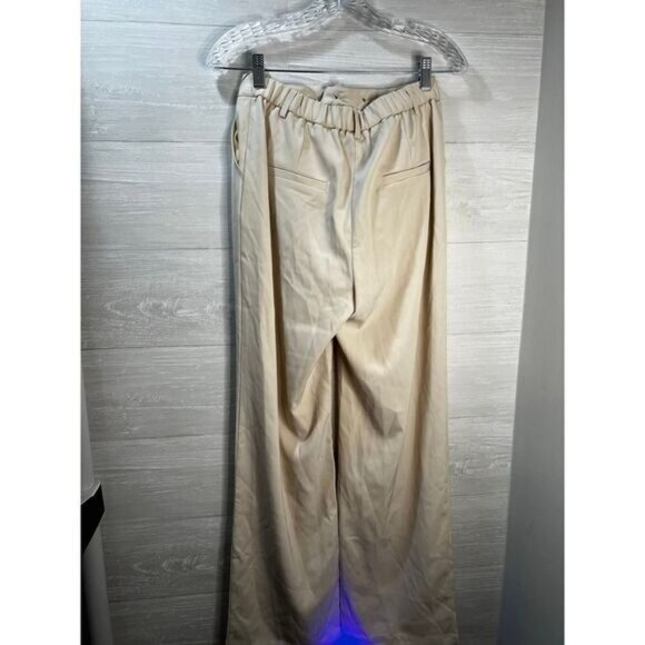 High-Rise Straight Wide-Leg Pants‎ Medium NWT - Picture 2 of 7
